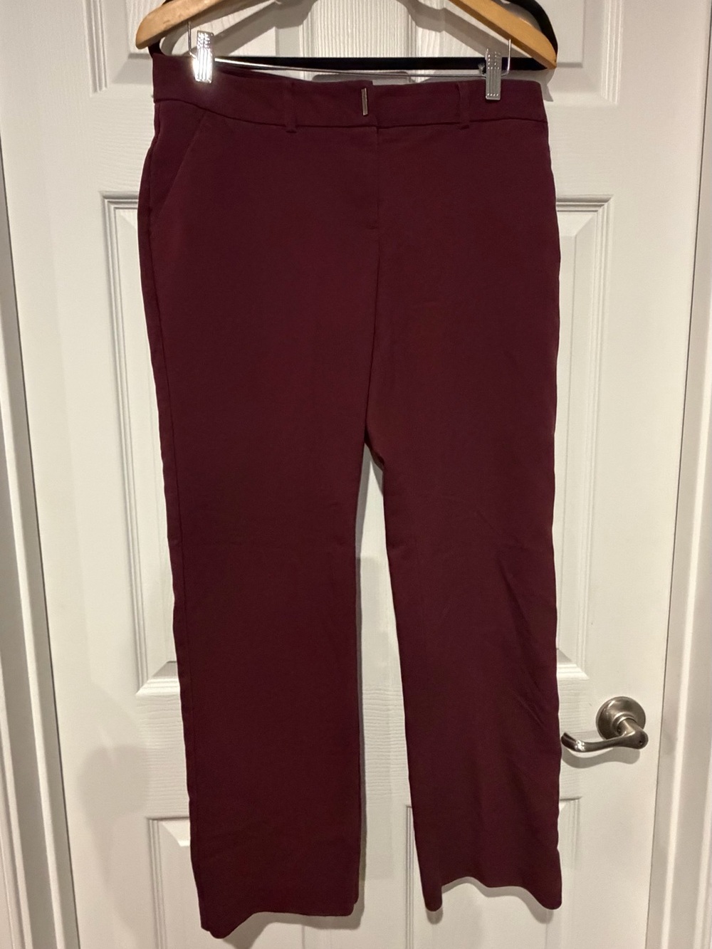Apt. 9 Wine Straight-Leg Women's Pants